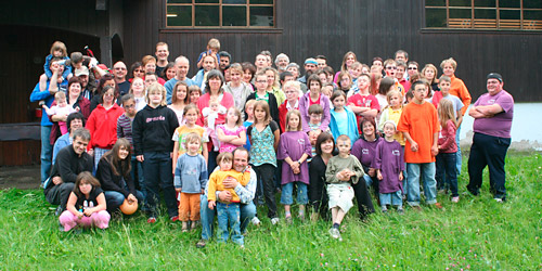 Photo de groupe des membres de l'association